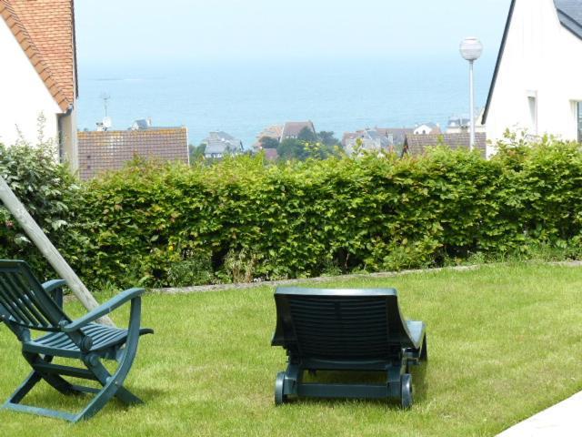 Le Ruban Bleu Face A La Mer Arromanches-les-Bains Buitenkant foto